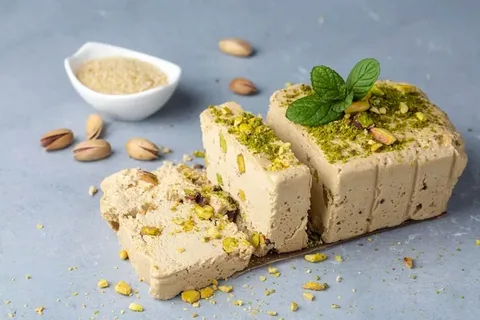 تصویر 2 از حلوا ارده اصل یزدی تجربه‌ ای از شیرینی سالم و مغذی